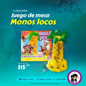 Juego de mesa Monkey y skill