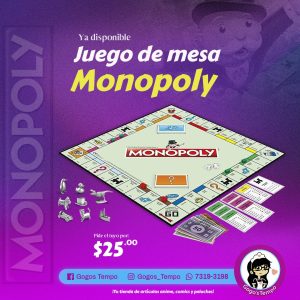 Juego de mesa Monopolis clasic