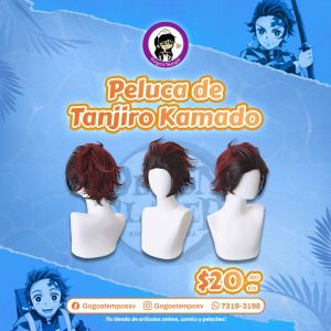 Peluca de Tanjito, Demon Slayer