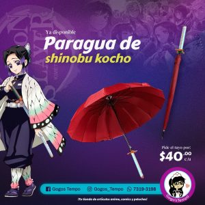 Sombrilla Katana de Rengoku Nishi, Demon Slayer