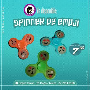 Spiner de emoji colores surtidos