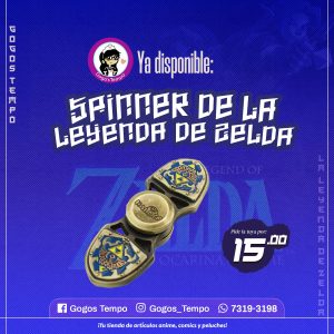 Spiner de zelda de metal
