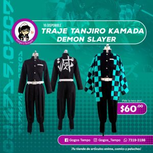 Traje completo de Tanjiro Kamada, Demon Slayer
