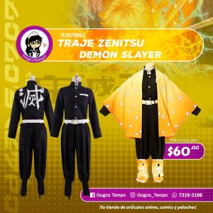 Traje completo de Zenitsu, Demon Slayer
