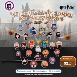 Decorativos de Crocks de Harry Potter