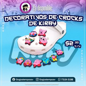 Decorativos de Crocks de KIRBY