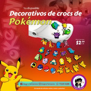 Decorativos de Crocks de Pokemon