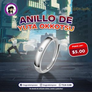 Anillo de Yuta Okkots. Jujutsu Kaisen