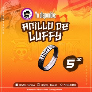 Anillo de Monkey D. Luffy, One Piece