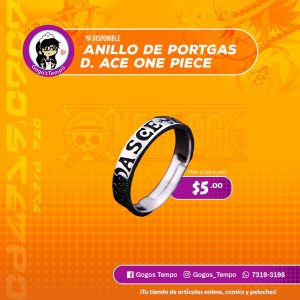 Anillo de Portgas D. Ace, One Piece