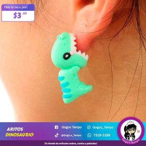 Aritos de dinosaurio