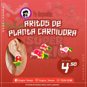 Aritos planta carnivoras, Mario Bross