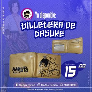Billetera de Sasuke chibi Naruto