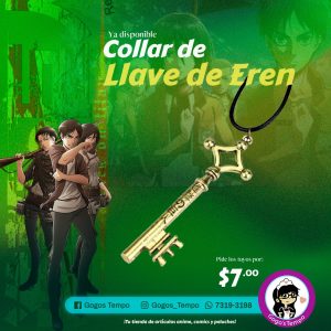 Collar llave de Eren, Shingeki no kyojin SNK