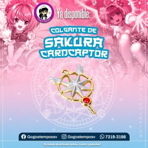 Collar Reloj Sakura Card Captor F