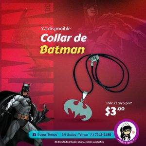 Collar Reloj batman