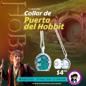 Collar señor de los anillos Puerta hobbit