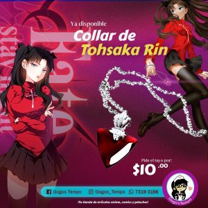 Collar Fate stay Night Tohsaka Rin