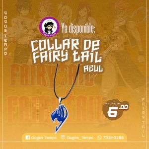 Collar logo Fairy Tail Azul