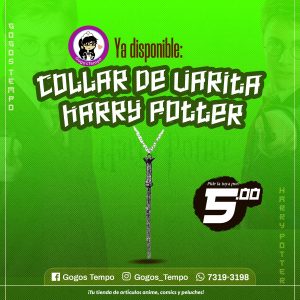 Collar varita de Harry potter /sin caja