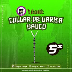 Collar varita de Sauco /sin caja, Harry Potter