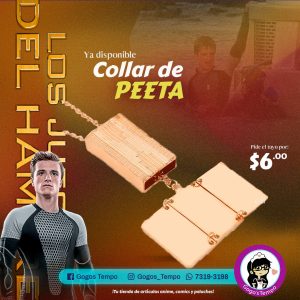 Collar Peeta juego del hambre