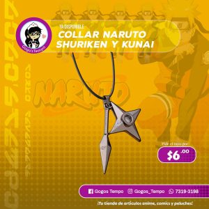 Collar Shuriken y kunai, Naruto