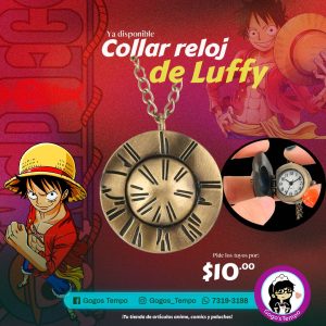 Collar Reloj sombrero One piece