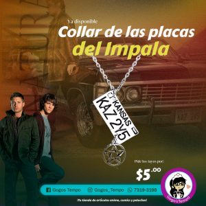 Collar set Kansas Supernatural