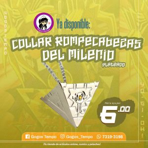 Collar Rompecabezas del Milenioo Plateado, Yu-Gi-Oh!