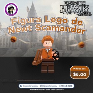 Figura lego Animales Fantastico de  Newt Scamander