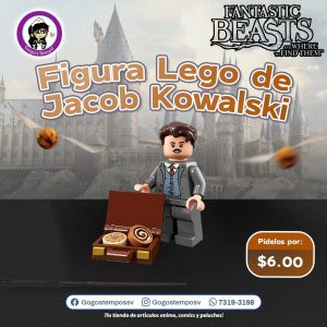 Figura lego Animales Fantastico de Jacob Kowalski
