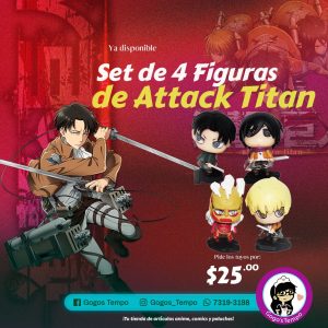 Set de Figuras, Shingeki no kyojin SNK