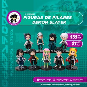 Figuras legos de Pilares o set de 9, Demon Slayer
