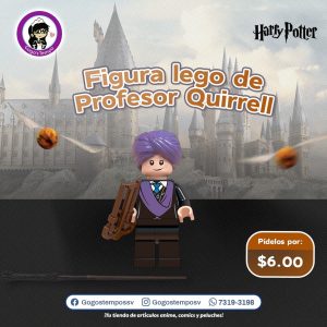 Figura lego Harry Potter de Profesor Quirrell