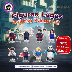 Figuras legos de Jujutsu Kaisen v2