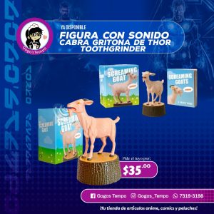 Figura de la cabra Gritona de Thor: Toothgrinder