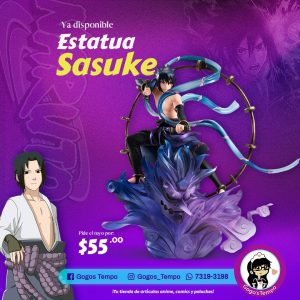 Figura de Sasuke con espada, Naruto