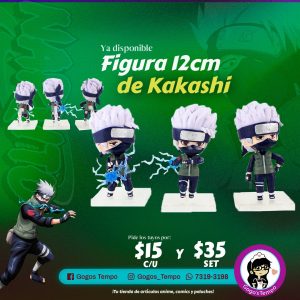 Figura kakashi o Set de 3 , Naruto