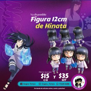 Figuras de Hinata o set de 3, Naruto