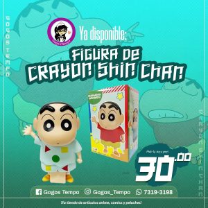 Figura de crayon shin chan