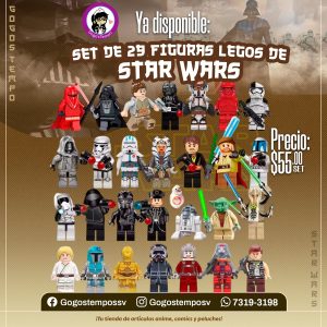 Conjunto de 29 Figuras legos de Star Wars