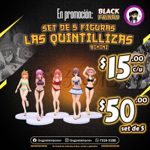 Figura de las quintillizas Bikini