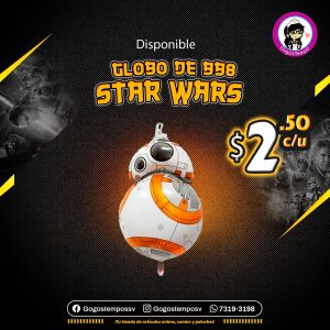 Globo de BB8, Star Wars