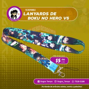 Lanyard de Boku no Hero v5