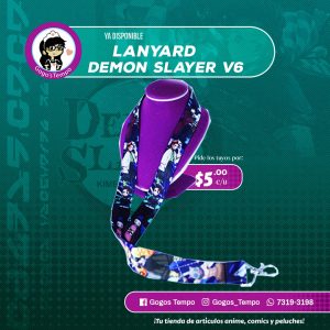 Lanyard de Demon slayer V6