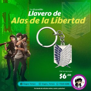 Llavero Alas de la libertad, Shingeki no Kyojin SNK