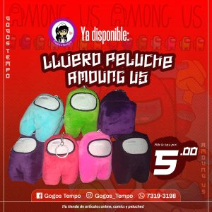 Llaveros Peluches de Among Us