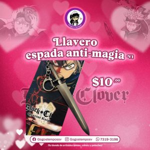 Llavero arma de Black Clover V1 Asta