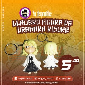 Llavero Figurita urahara kisuke Bleach